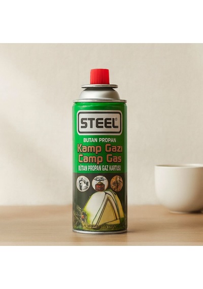 Bütan Gaz Kartuşu 220g &amp 400ml - Piknik Ve Kamp Çok Renkli