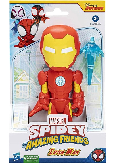 Spidey And His Amazing Friends Dev Figür Iron Man F6164 Iron Man