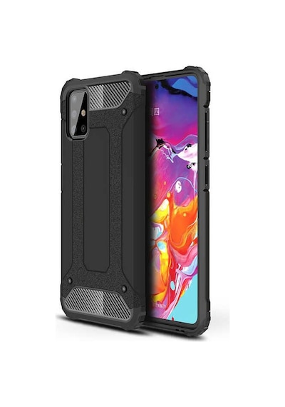 Samsung Uyumlu Galaxy A71 Armor Hybrid Maximum Koruma Zırh Kılıf