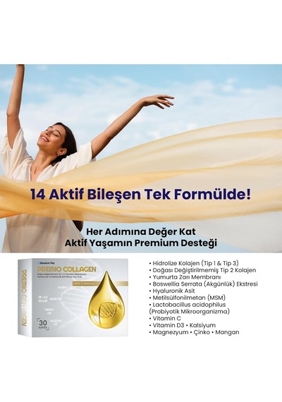 Doğası Değiştirilmemiş Tip 1-2-3 Kolajen