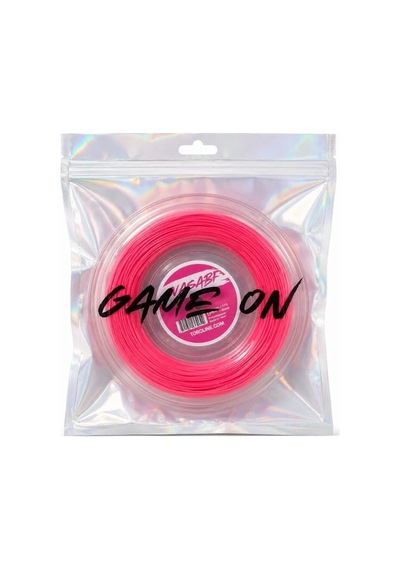 Toroline Wasabi Tenis Tel Makarası 1.23mm Neon Pembe Spin Ve Güç İçin İdeal