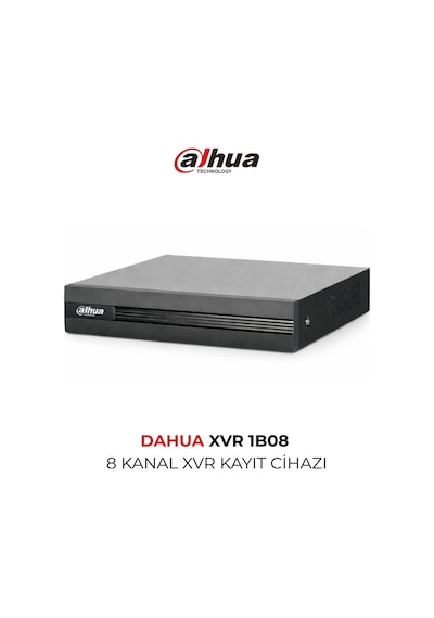 Xvr1b08 8 Kanal Xvr Kayıt Cihazı Dvr H.265+ Hdmı Vga Uzaktan İzleme