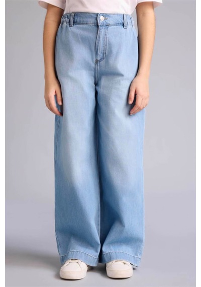 Defacto Relax Fıt Jean Pantolon Kız Çocuk G0304a826smnm63 Mavi-nm63