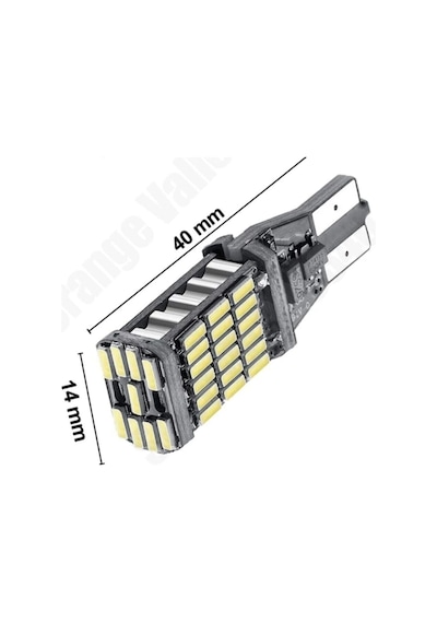 Vw Golf 7 Normal Stop Için Beyaz Led Geri Vites Ampulü T15