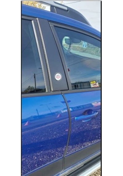 Cumhuriyet 100 Yaşında Silikon Logo 2 Adet Fiat - Egea - Cross - Fiorino A Kalite 1.sınıf
