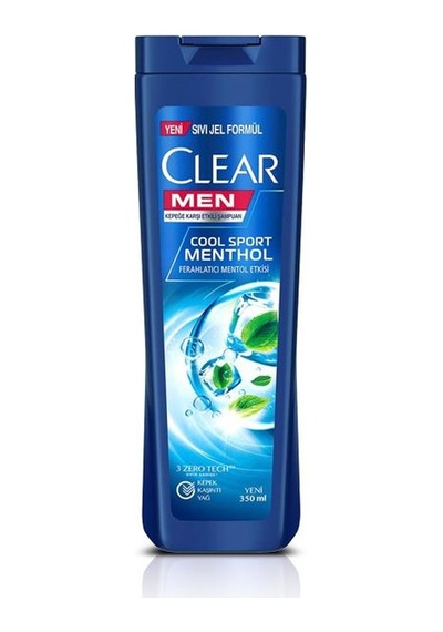 Clear Men Cool Sport 350ml 1 Adet