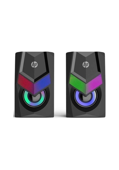 Dhe-6000 2.0 Rgb Gaming Multimedya Speaker Hoparlör, Siyah