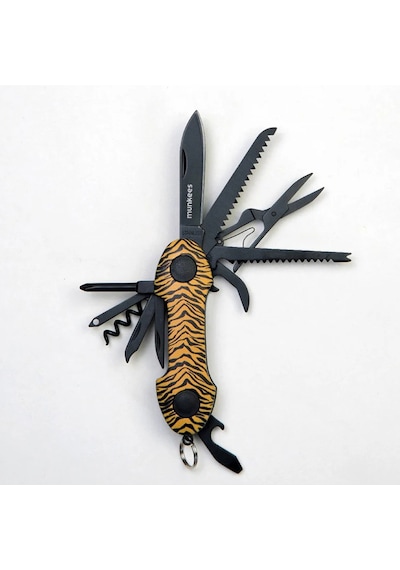 Munkees Pocket Knife Tiger Çakı Çok Renkli