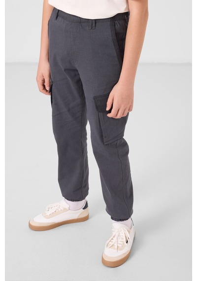 Tommy Life Gri Standart Fit Dokuma Hafif Esnek Chino Erkek Çocuk Pantolon - 11271 Gri Tommy Life Gri Standart Fit Dokuma Hafif Esnek Chino Erkek Çocuk Pantolon - 11271 Gri