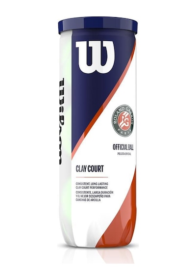 Wilson Tenis Topu Roland Garros Clay Ct 3 Ball Wrt125000