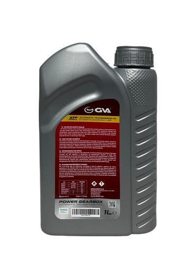 Gva Dexron III Atf Otomatik Kırmızı Şanzıman Yağı 1 L
