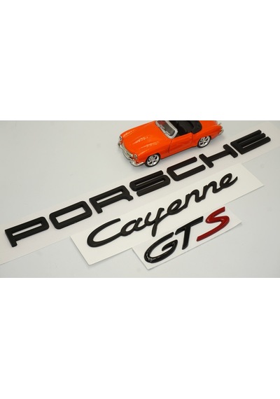 Porsche Cayenne Gts Bagaj 3M 3D Abs Yazı Logo Amblem Seti (549129339)