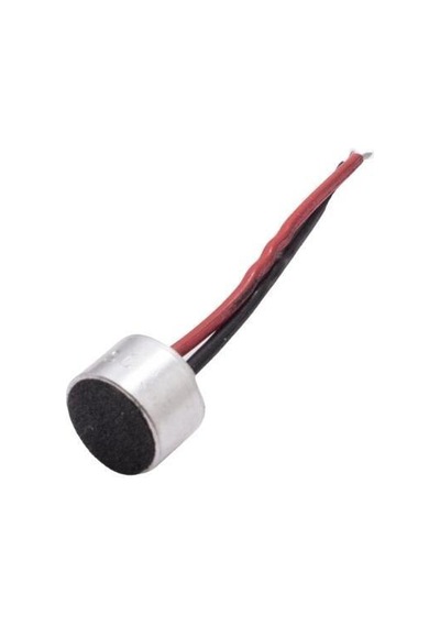 Motorobit 9.5X7Mm Kablolu Elektret Kapasitif Mikrofon Kapsülü