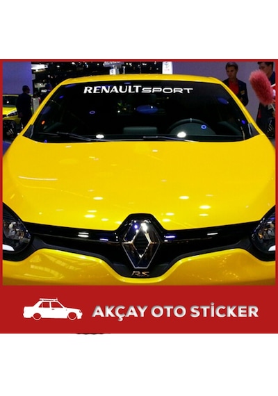 (2 Adet) Renault Sticker Renault Sport Sticker Oto Sticker