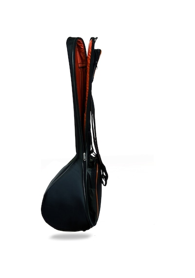 Profesyonel Su Geçirmez 20 Mm Pedli Gigbag Kısa Bağlama Saz Kılıfı Siyah