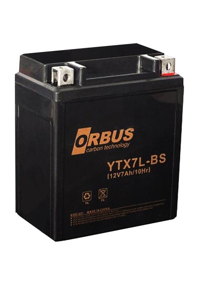 Orbus Ytx7l-bs 12 V 7 Amper Karbon Elektrikli Bisiklet Aküsü