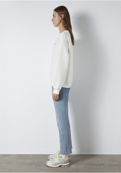 Mavi - Mavi Nakışlı Ekru Sweatshirt 1s10366-70057 Ekru