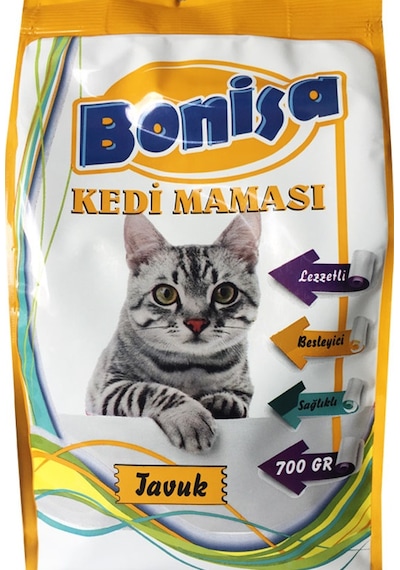 Bonisa Tavuklu Kedi Maması 700 Gr