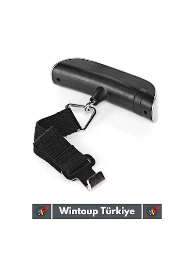 Premium Taşınabilir Seyahat Bavul Ağırlık Tartı Dijital Lcd Ekran Kompakt Bagaj Tartısı Max 50 Kg Çok Renkli