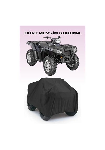 Siyah P.olaris Sportsman Xp 850 Atv Brandası, Atv Koruyucu Örtüsü