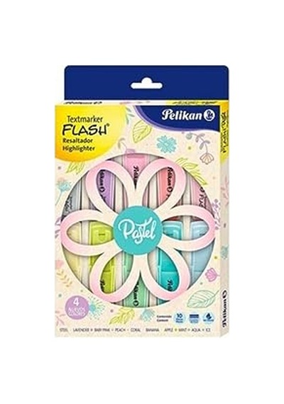 Pelikan Fosforlu Kalem Pastel Set 10 Lu Pl60078803fk10 Çok Renkli