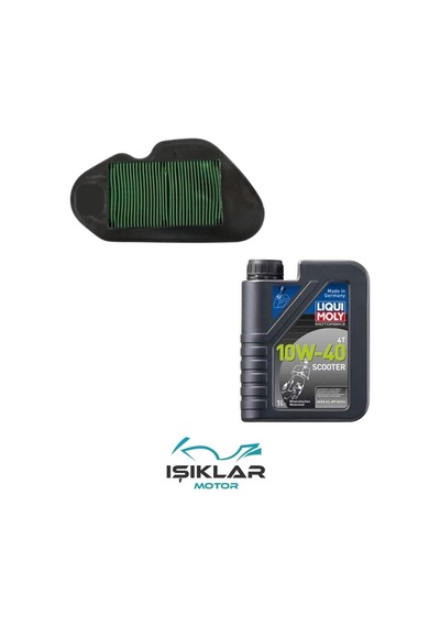 Hero Dash 125 Liqui Moly Yağ Ve Hava Filtre Bakım Seti Bs0013