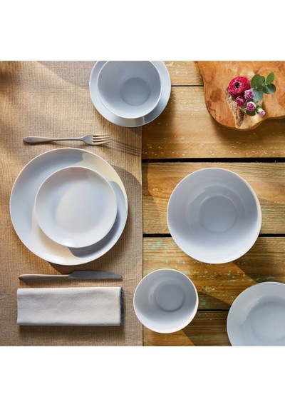 Dıwalı Granit Servis Tabağı 27 CM Gri