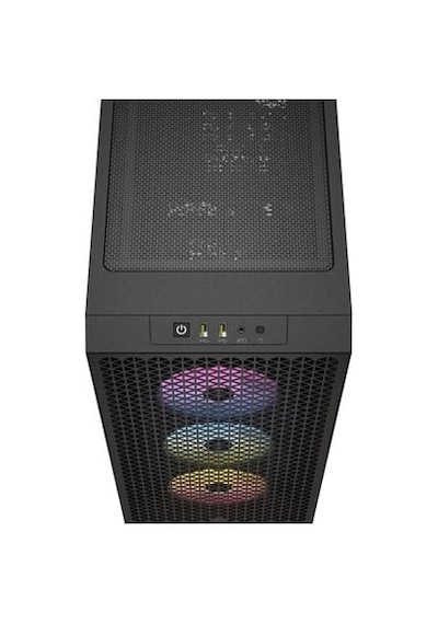 Corsaır İcue 3000D Airflow 750 W Tempered Glass USB 3.2 Atx Mid Tower Kasa Siyah