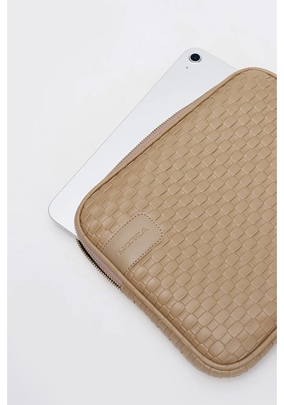 Mussen Ipad Neo Air Pro & Galaxy & Matepad & Tablet Kılıfı 11 İnç Hasır Vizon