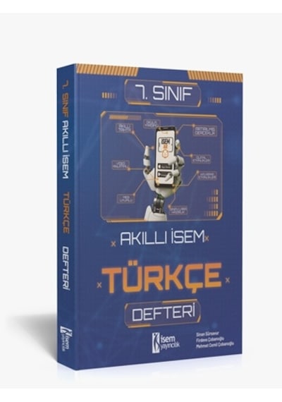 2025 Akıllı İsem 7. Sınıf Türkçe Akıllı Defter 2025 Akıllı İsem 7. Sınıf Türkçe Akıllı Defter