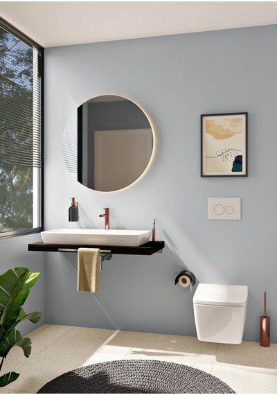 VitrA Metropole 132-401R009 İnce Klozet Kapağı, Mat Beyaz