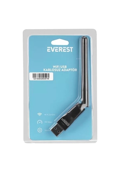 Sh Everest Ewn-212 2.4ghz Mt7601 İşlemcili 2dbi 150 Mbps Wireless Usb Kablosuz Adaptör Najmaddin