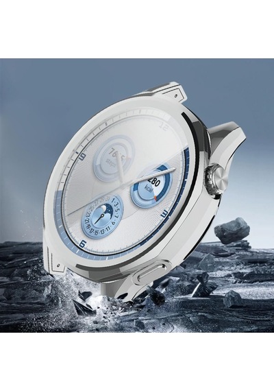 Huawei Watch Gt5 46mm Kasa Kılıf Ve Ekran Koruyucu 360 Tam Koruma Kapak
