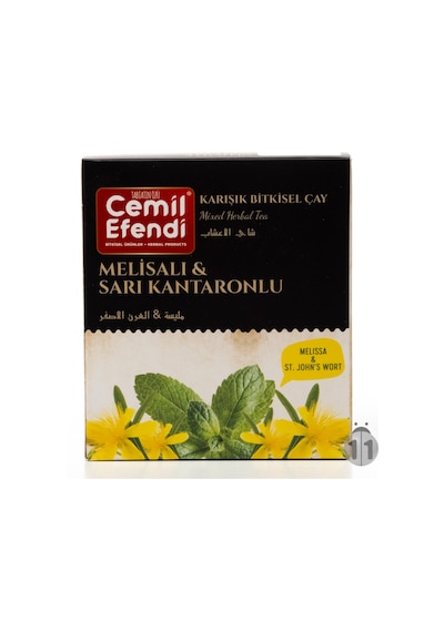 Cemil Efendi Melisa Sarı Kantaron Karışık Bitki Çayı 60'lı Süzen Poşet