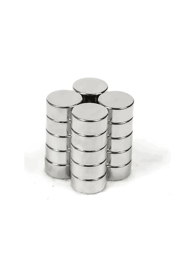 6 X 3 Mm Yuvarlak Neodyum Mıknatıs- 50 Adet