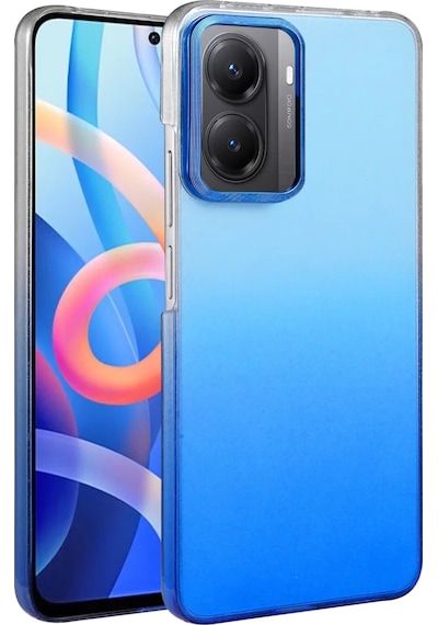 Newface Xiaomi Poco X7 Pro Glossy Kapak - Mavi
