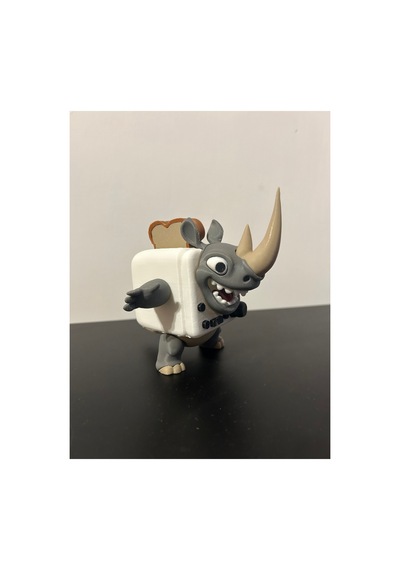 Rino Toasterino 10 Cm Figür