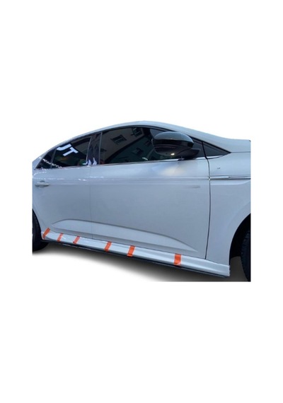 Renault Megane 4 Sedan Yan Marşpiyel Plastik Boyasız