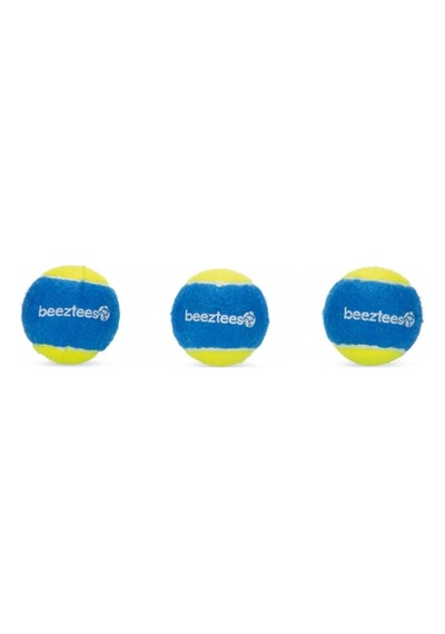 Beeztees Kauçuk Köpek Oyun Tenis Topu 3'lü 6.3 CM