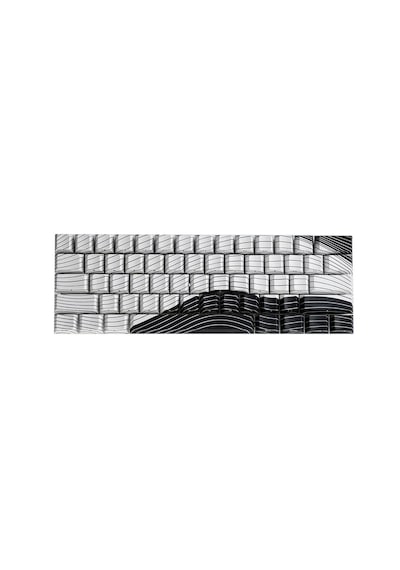Wooting Manyetik Waves Ansı Black & White Edition Pbt 61 Adet Keycap Seti Renk