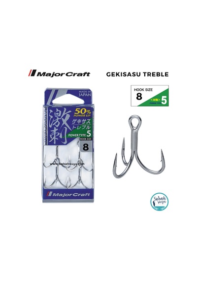 Major Craft Ght-5tn Üçlü İğne Silver 8 4 Adet