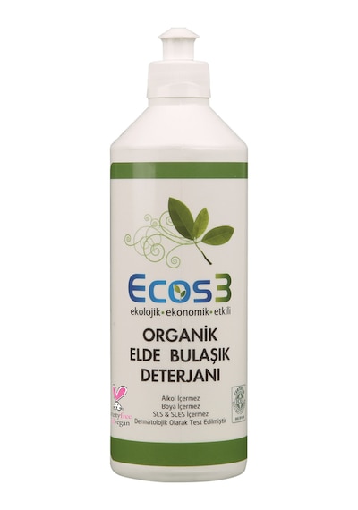 Ecos3 Organik Elde Bulaşık Deterjanı 2’Li Set -2 X 500 Ml