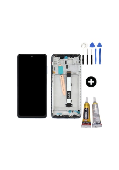 Xiaomi Poco X3 Uyumlu Çıtalı Servis Lcd Ekran Dokunmatik + Montaj Seti