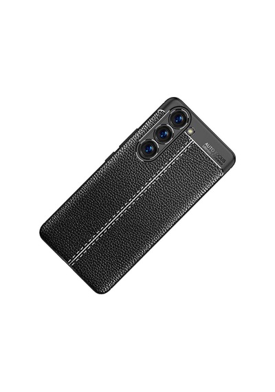 Samsung Galaxy Uyumlu S23 Plus Kılıf Deri Tarzı Niss Silikon Case Kapak