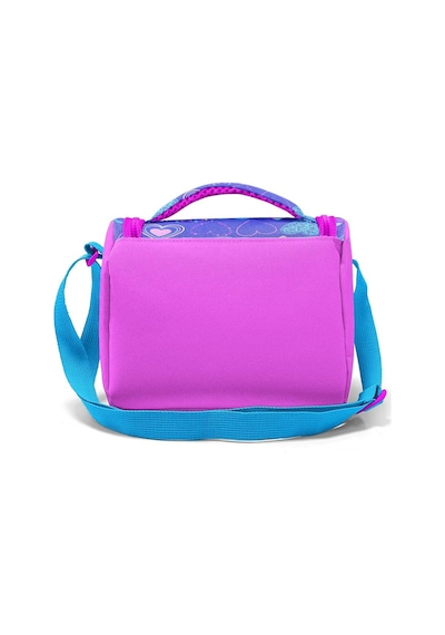 Coral High Kids Açık Pembe Lavanta Kalp Desenli 3'lü Okul Çanta Seti Set0123401