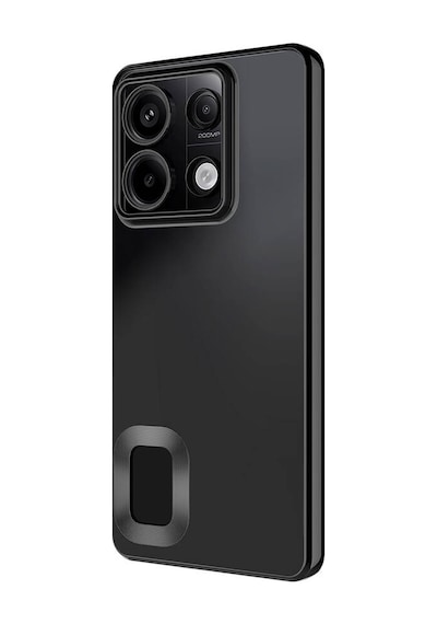 Noktaks - Xiaomi Uyumlu Xiaomi Redmi Note 13 Pro 4g - Kılıf Tek Kamera Korumalı Tatlı Sert Omega Kapak - Gümüş