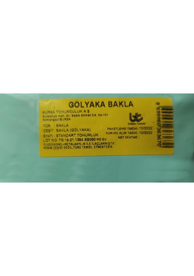 Bursa Tohum Gölyaka Bakla Tohumu 250 GR
