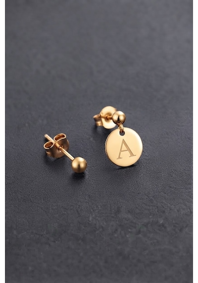 925 Ayar Gümüş Kişiye Özel Minimalist Çivili Top Küpe