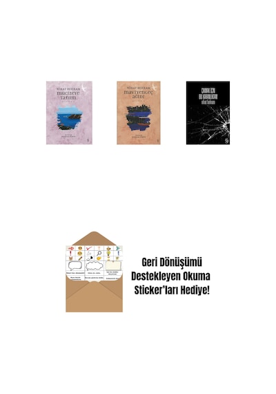 Mucizeye Tanım + Maviyengeç Ağıdı + Çıkmak İçin Bu Karanlıktan + Okuma Sticker'ları