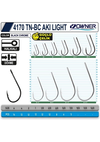 Owner 4170 Tn Akı Lıght - 3/0